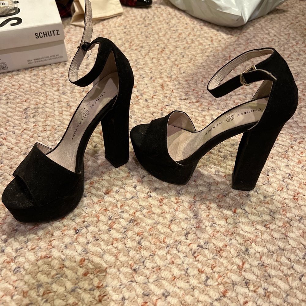 Chinese laundry platform heels